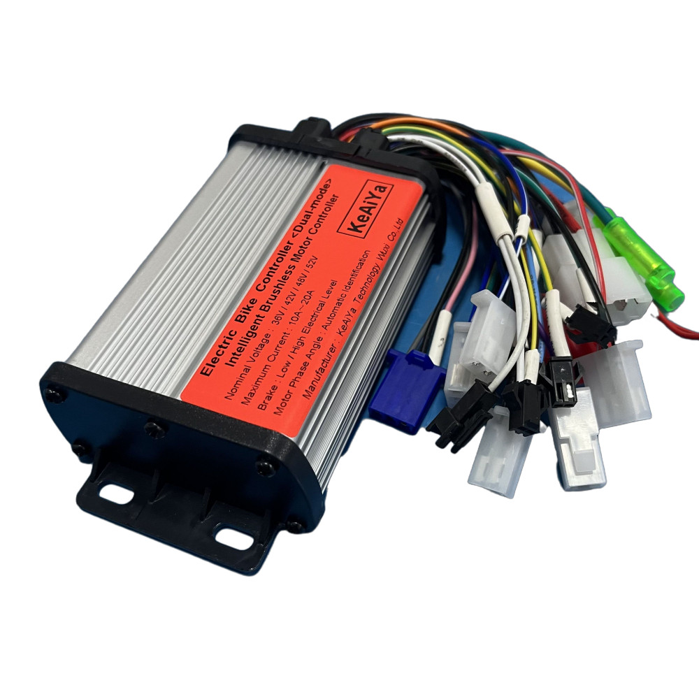 Ebike Controller 36v 42v 48v 52v 10A-20A 2‑Mode Electric Scooter Bicycle Bike