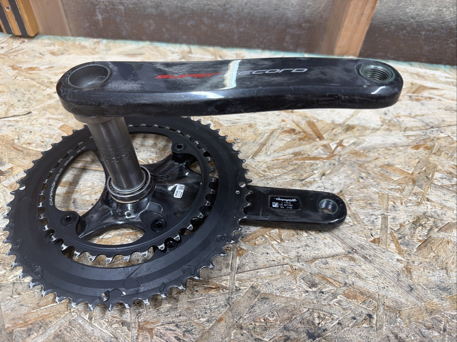 Campagnolo UT Super Record Carbon Crankset 172.5mm 12 Speed 36/52T 172.5 52/36
