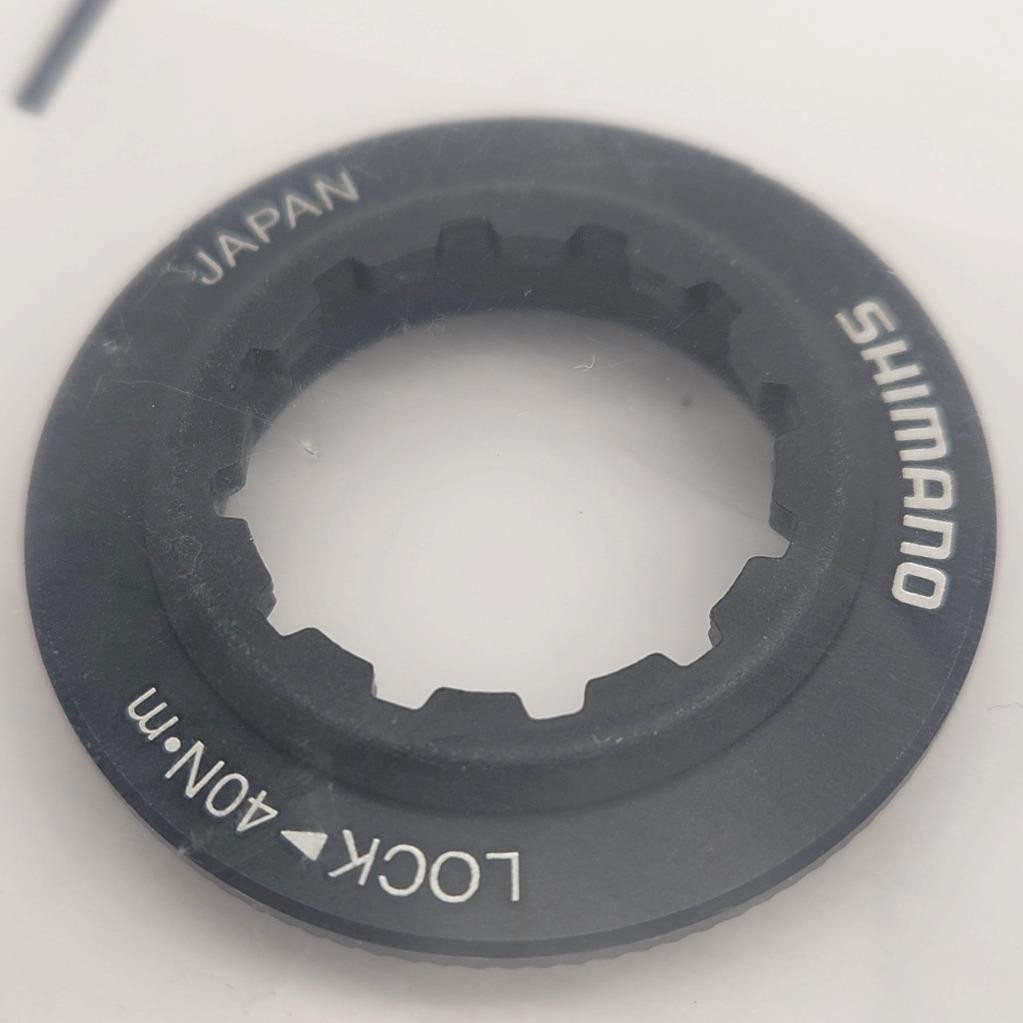 Shimano XTR RT98 Centerlock Disc Rotor Lock Ring & Washer for 9/10mm Axle Hubs