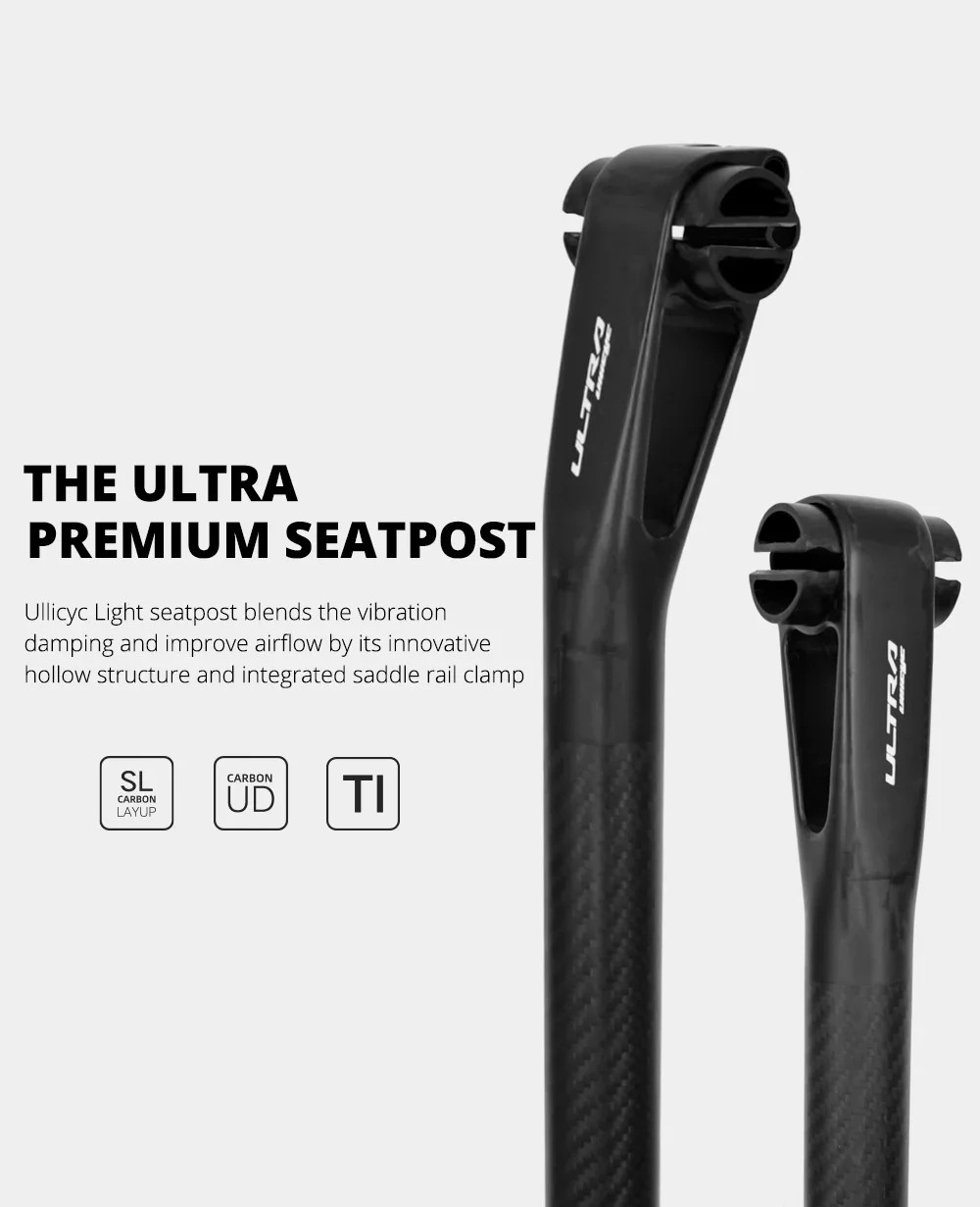 Offset 5/25MM Carbon MTB Seatpost 25.4/27.2/30.9/31.6MM Road Bicycle Seat Tube