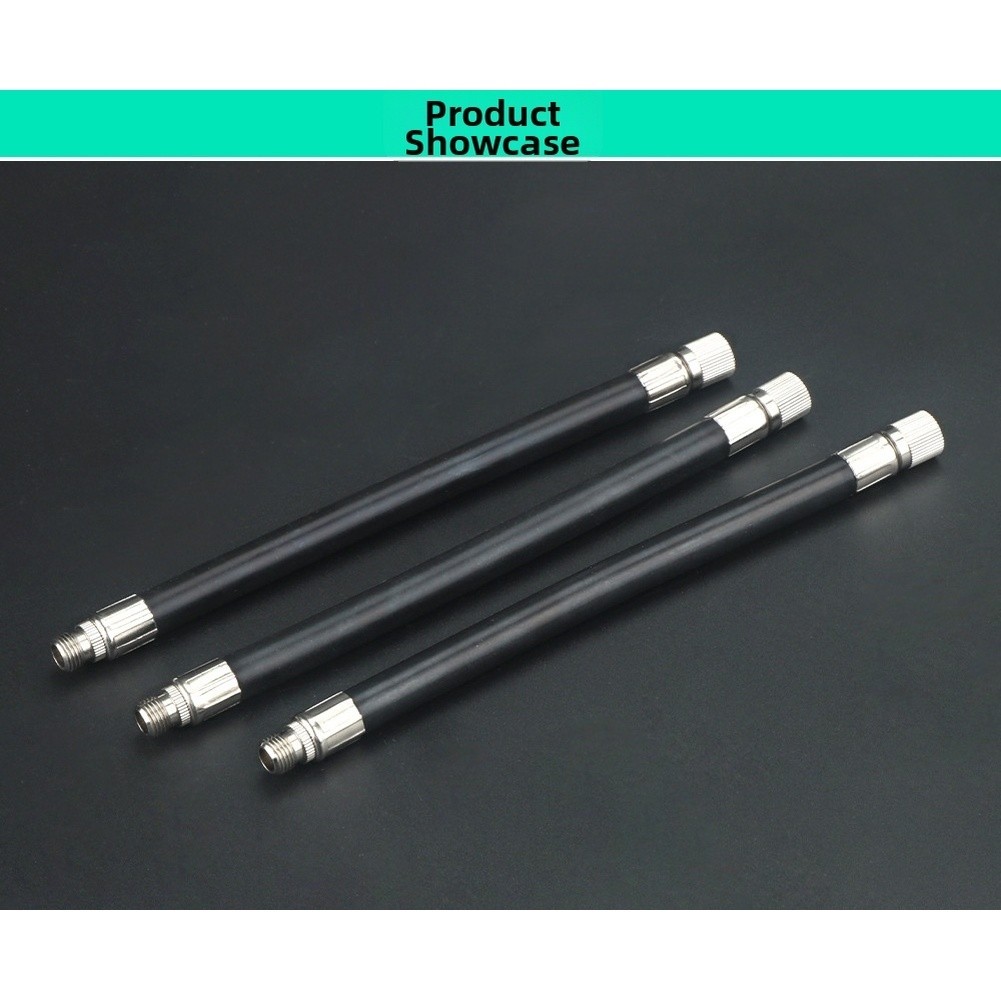 16cm For PRESTA Pump Extension Tube with Brass Connector for Bicycle Inflation
