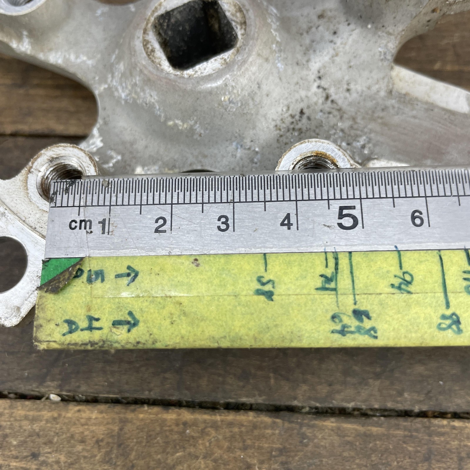 Vintage Shimano Deore XT FC-M730 Crankset 175mm Japan MTB Bike Crank 90s