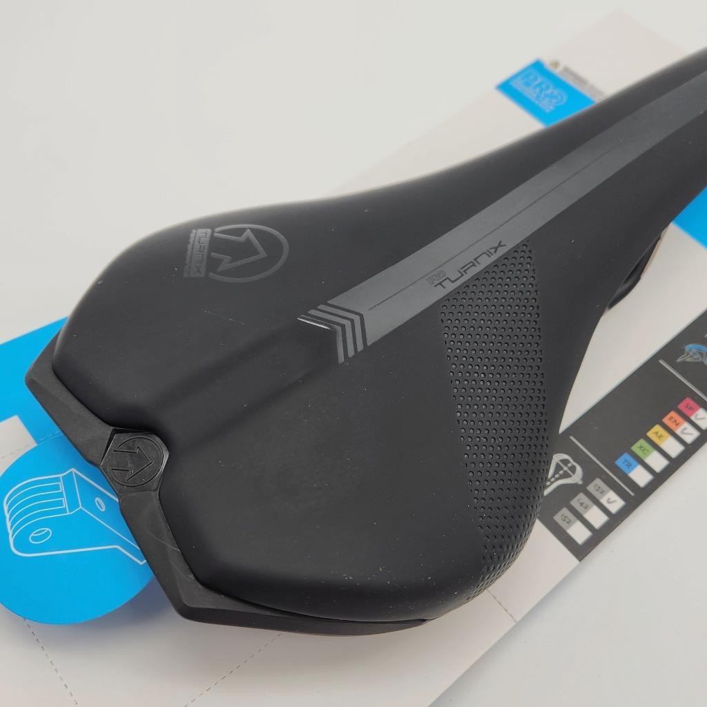 Shimano Pro Turnix Bicycle Saddle 132mm Carbon Reinforced Base Closed Black