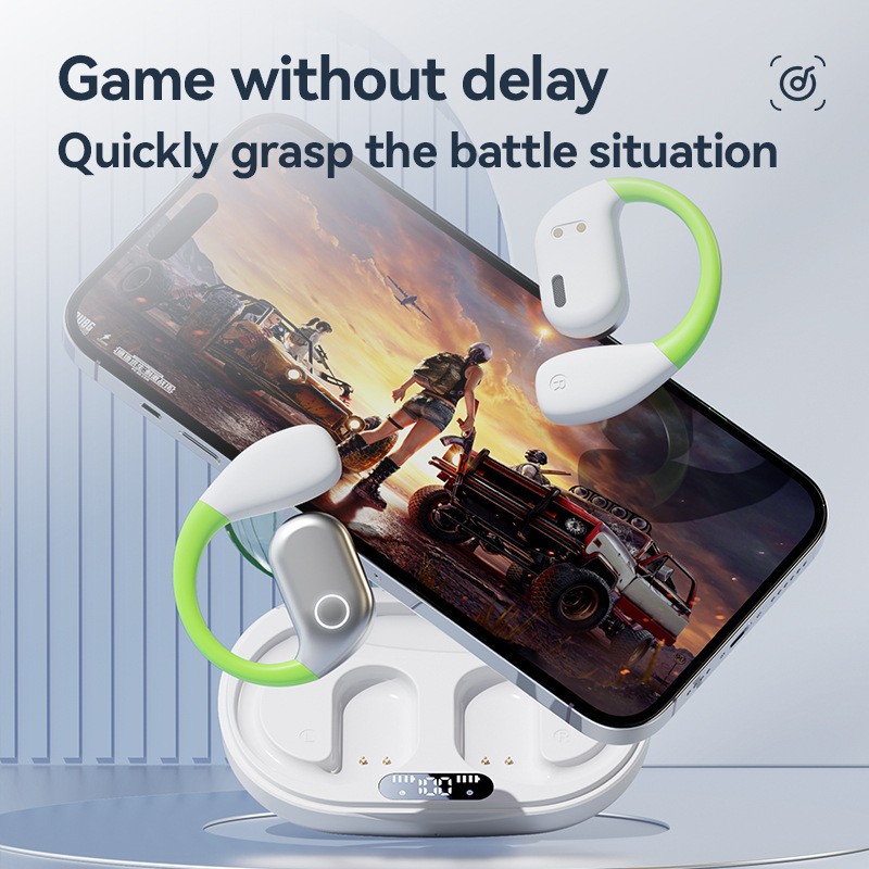 Bluetooth AI Translation Earphones, Language Translator Earbuds Open Ear 2024