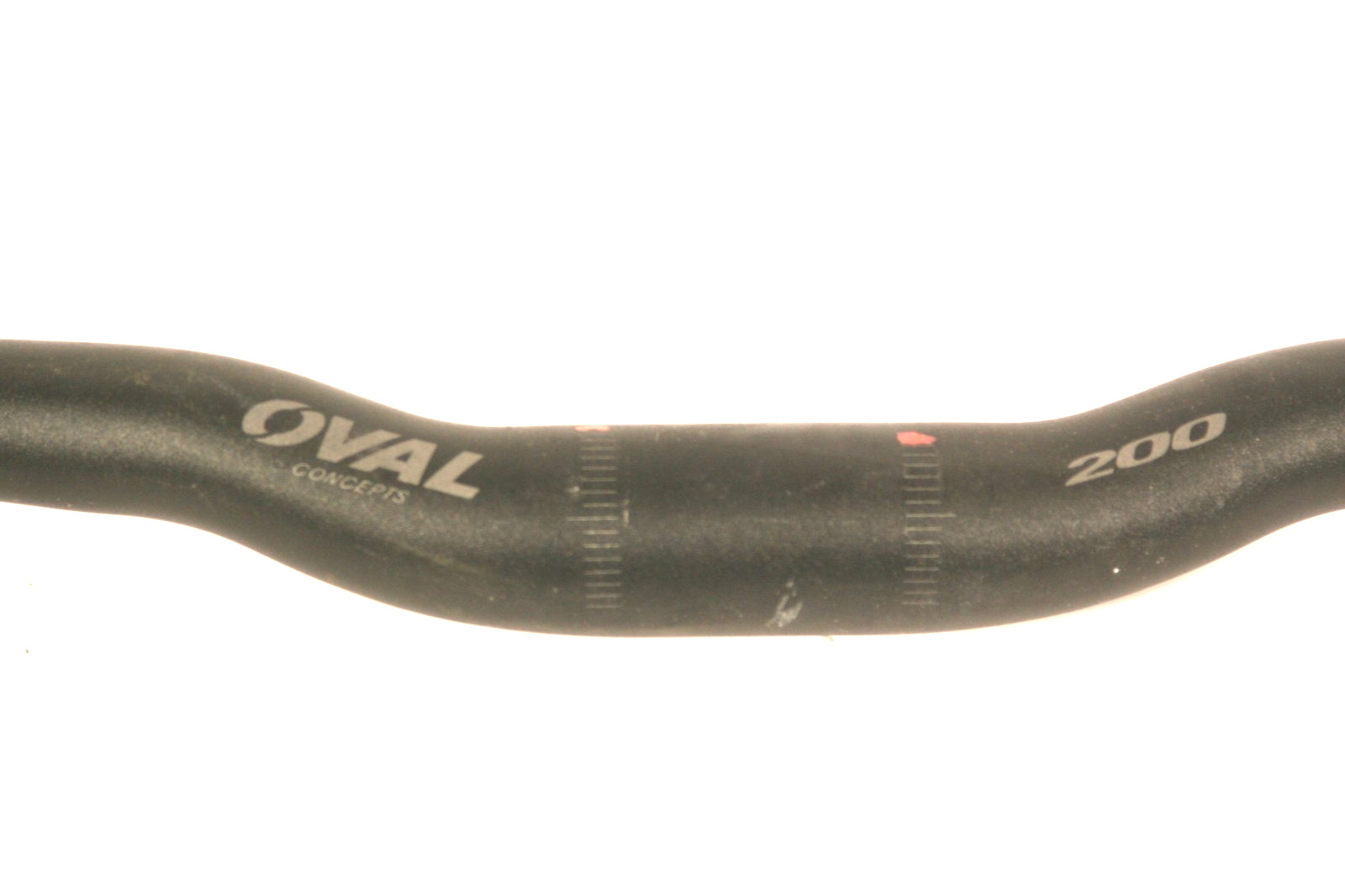 Oval 200 Aluminum MTB Riser Bar 640mm 9 degree sweep 25 mm Rise HB264