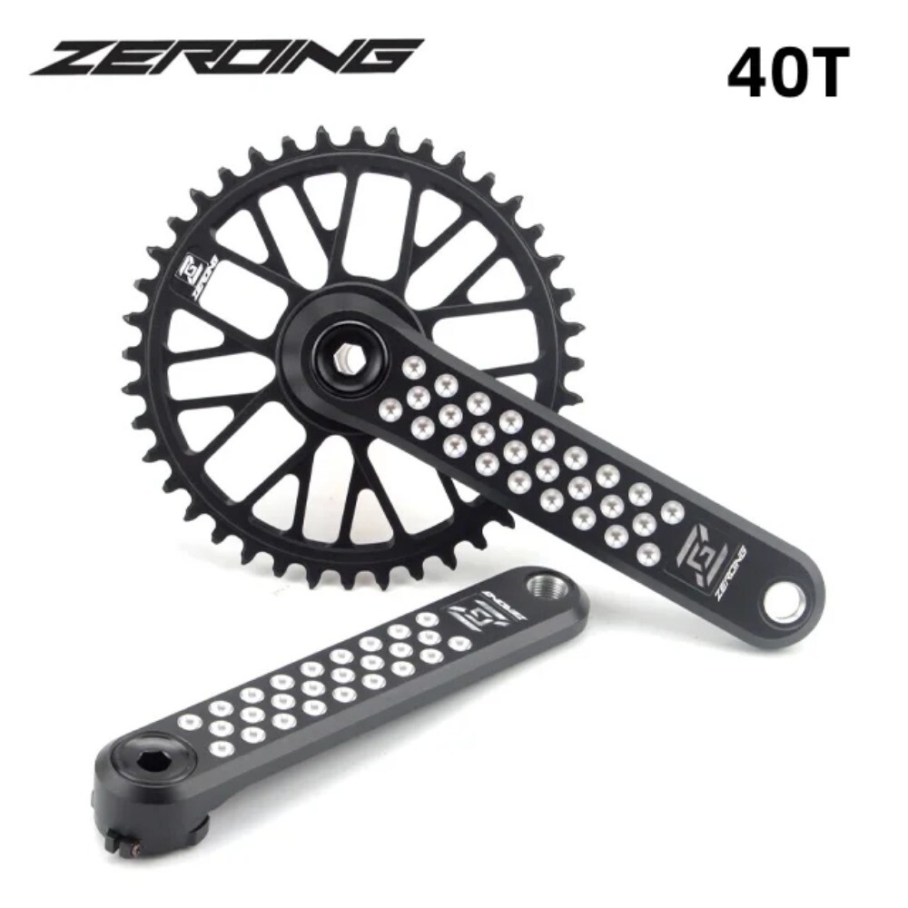 ROAD Bike Crankset CRS Hollow Crank Chainring 7075 Shaft CNC GRAVEL Spider Sram
