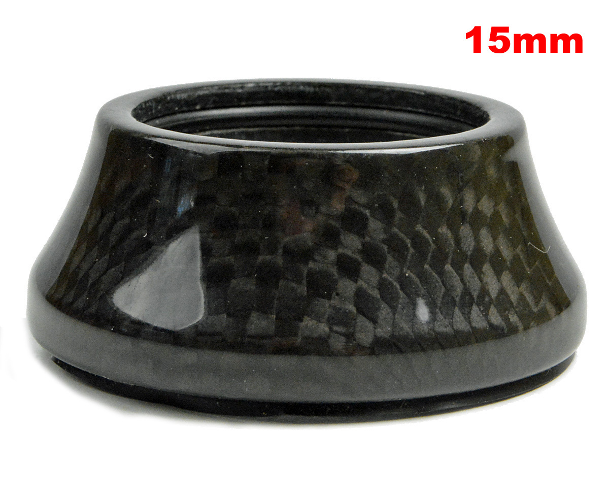 1-1/8″ OMNI Racer WORLDS LIGHTEST Integrated Headset Conical Carbon Spacer 15mm