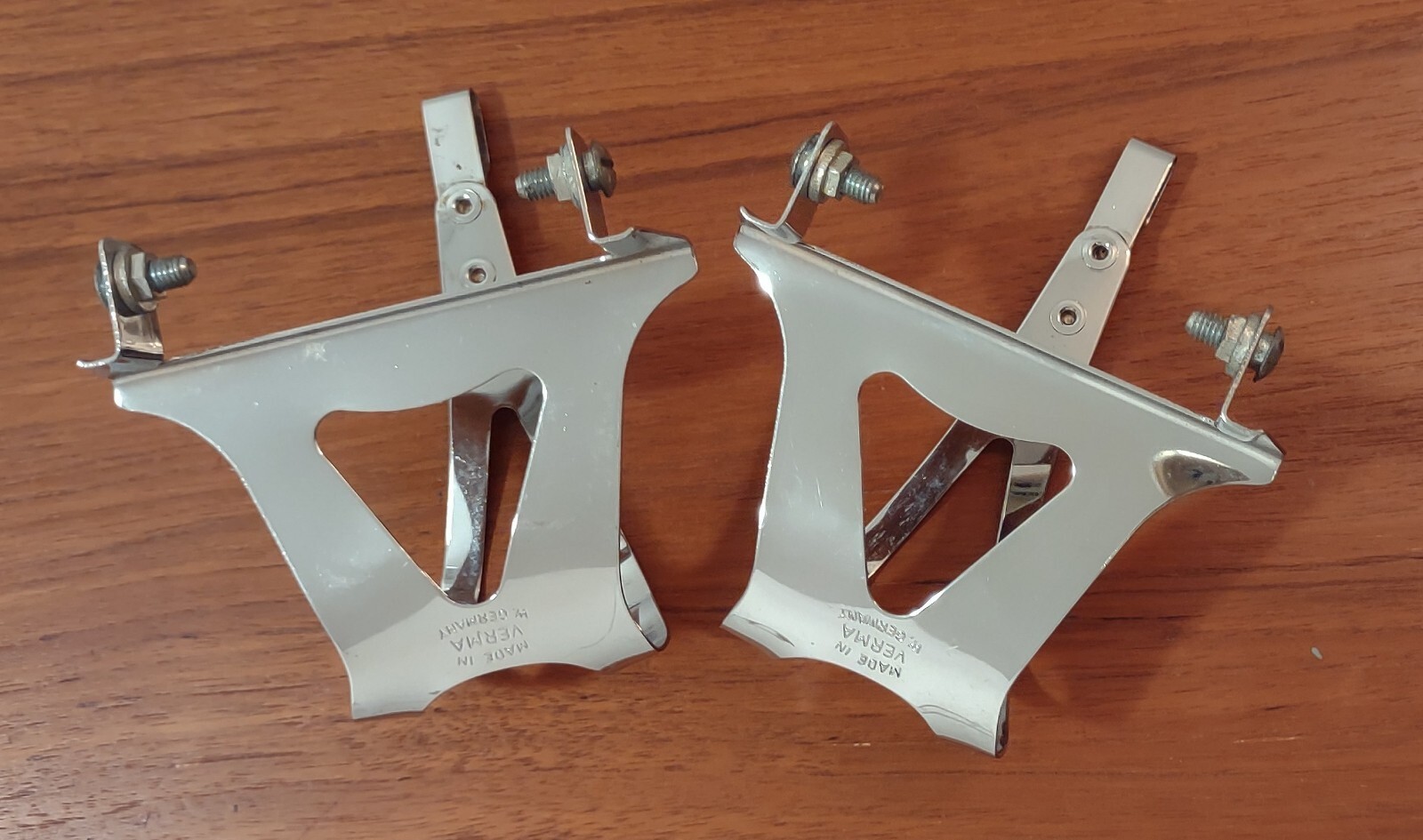 Vintage Verma Riviera Toe Clips Road Bike