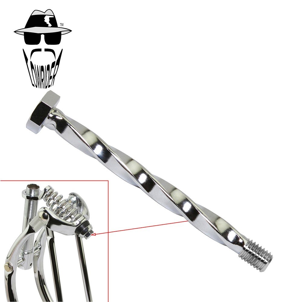 ORIGINAL LOWRIDER Bicycle Springer Fork Twisted Center Bolt 120mm Long.