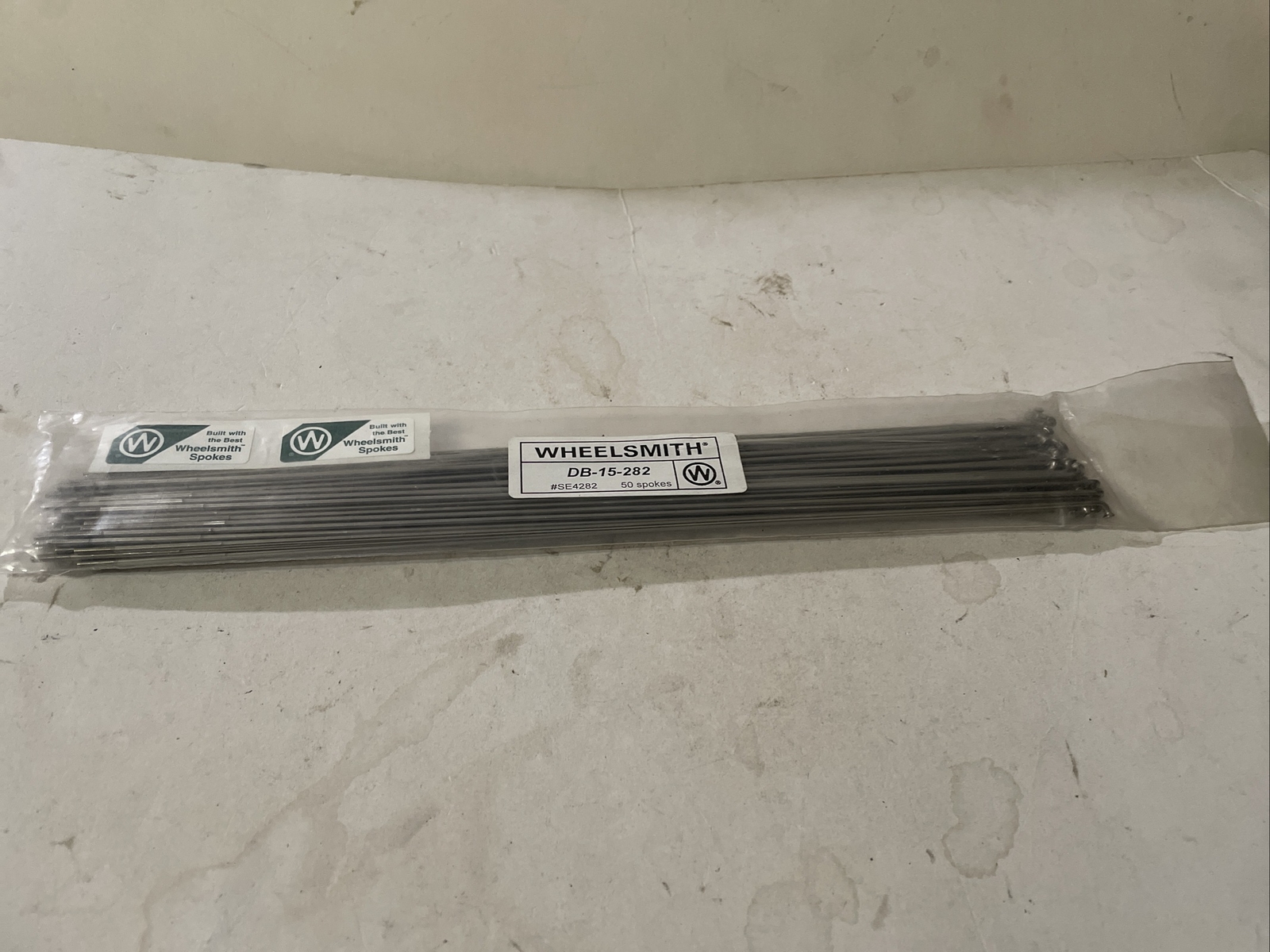 Wheelsmith DB 15-282mm Silver spokes Pack Of 50