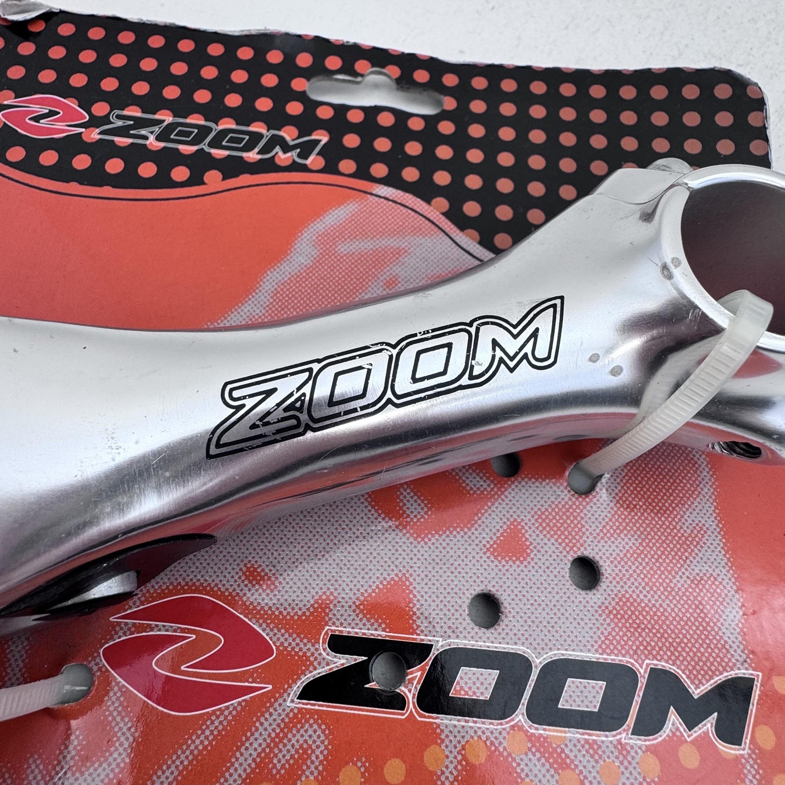 Zoom Quill Stem Adjustable 1 1/8in 25.4 120mm X 180mm +20° Rise Silver Bike A69