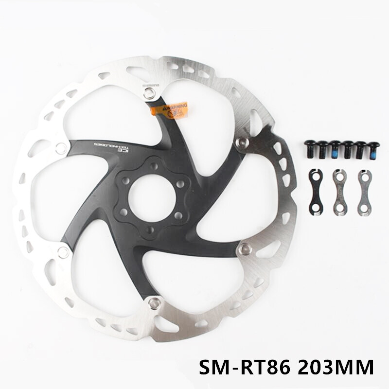 Shimano Deore XT M8000 RT86 RT66 Disc Brake Rotor 6 Holes Bolt 160mm 180mm 203mm