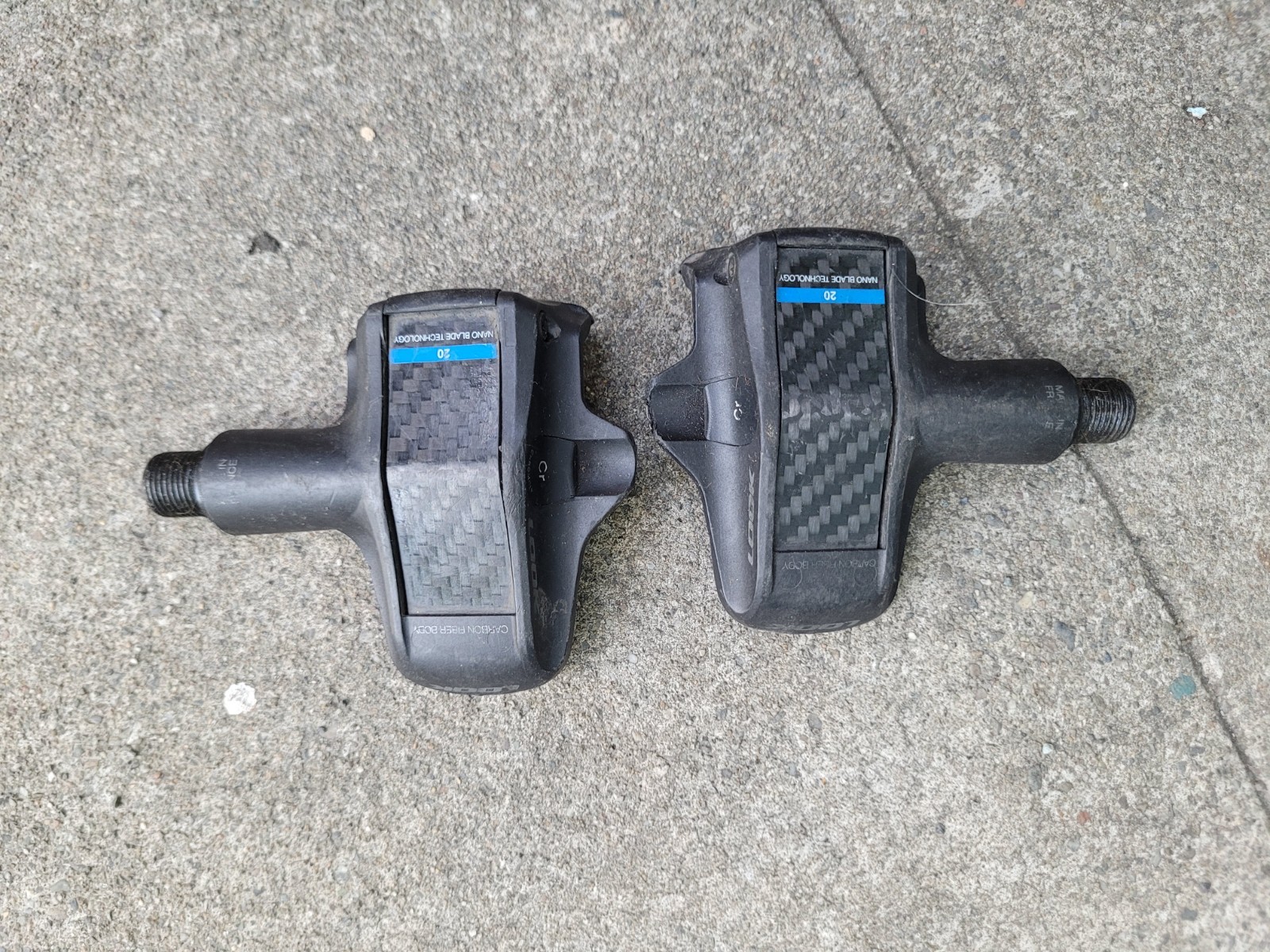 LOOK KEO blade Toad Clipless Pedals Black/Silver 9/16 in Axle
