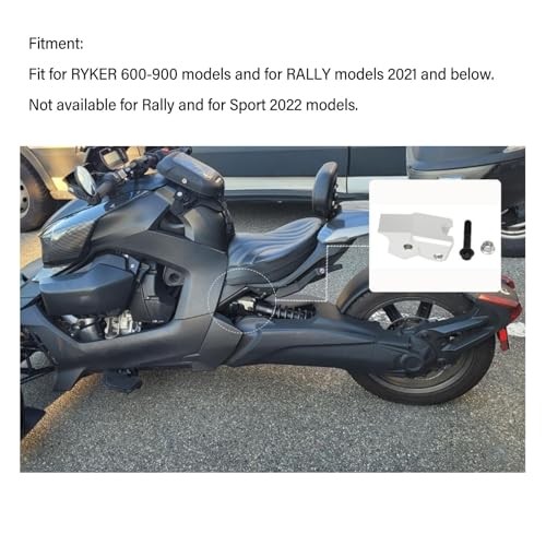 3in Rear Shock Kit, Fit for 600?900, Aluminum Billet Rear Shock Extensions,