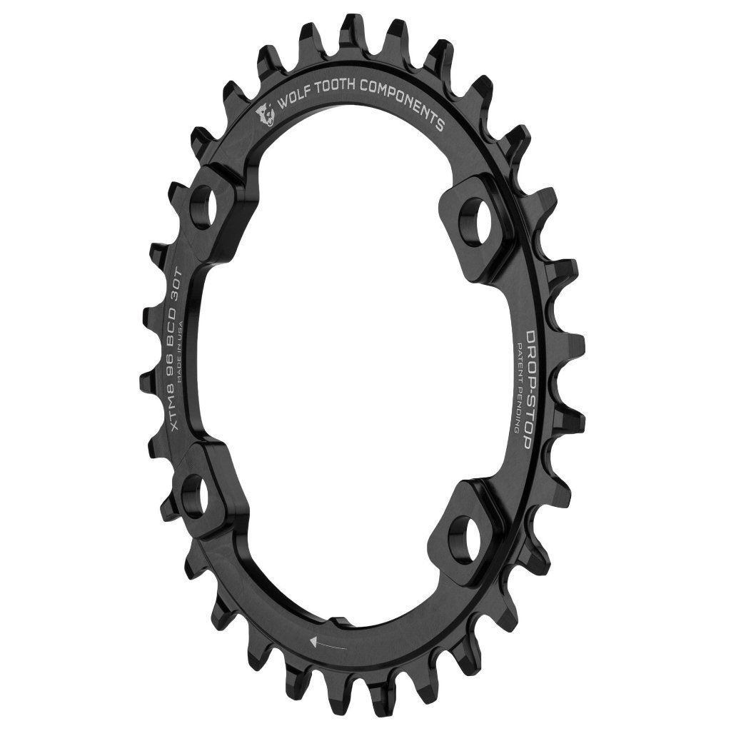 Wolf Tooth 96 mm BCD Chainrings for Shimano XT M8000 and SLX M7000