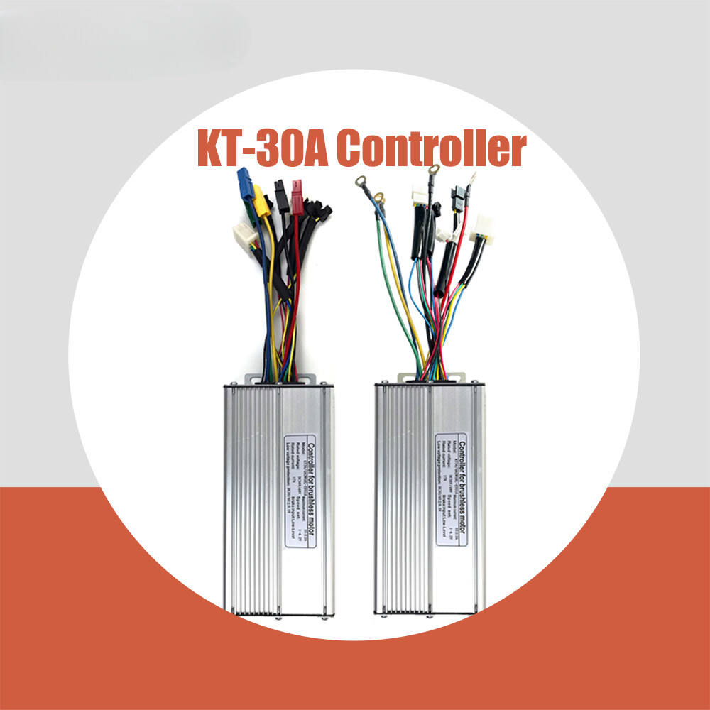 Electric Bike Controller 48V 1000W 30A Brushless Sinewave Controller with Light