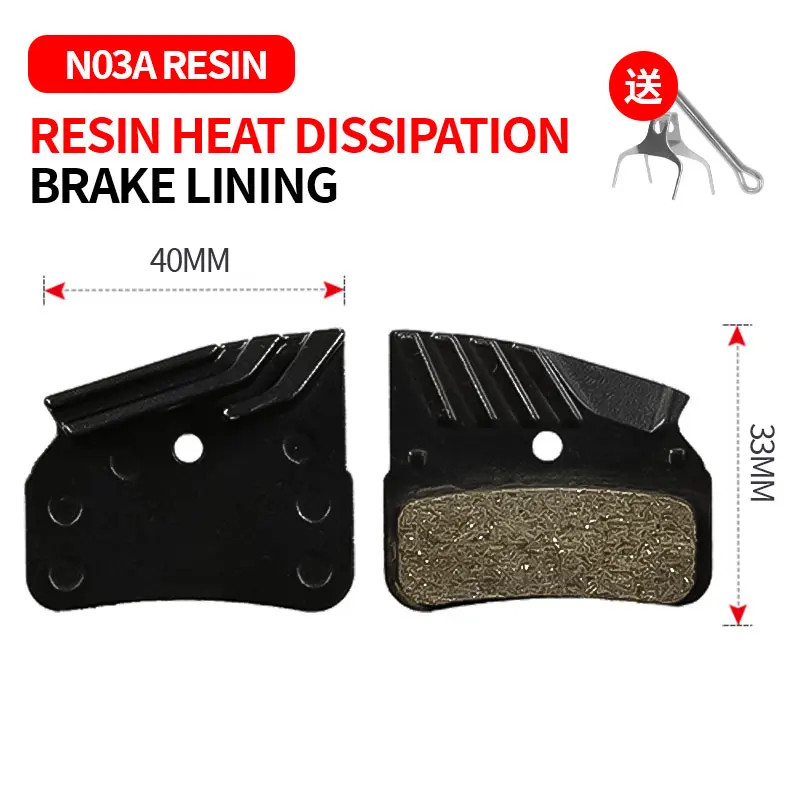 MTB Bike Disc Brake Pads J02A Resin Ice Tech Bicycle Hydraulic Brakes Pad Calipe