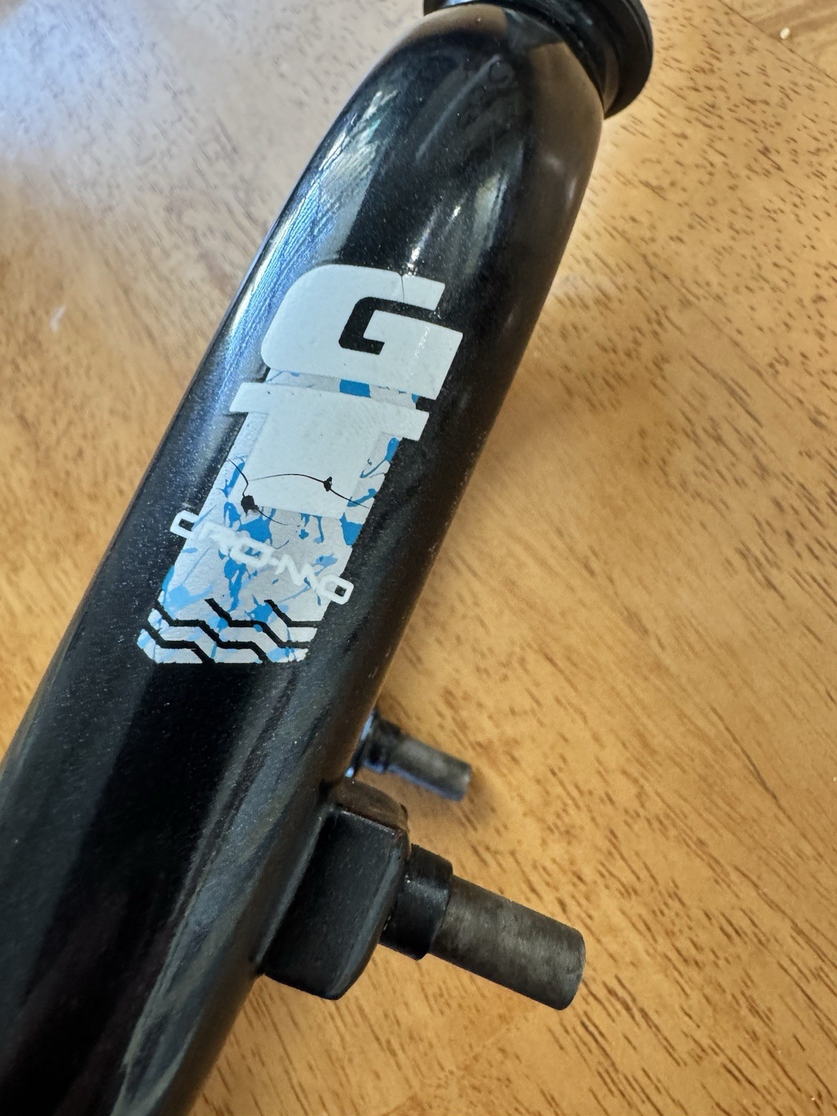 Vintage GT Mountain Bike Fork 1 1/8 Threaded Black V-Brake MTB 90s CRMO Mtn