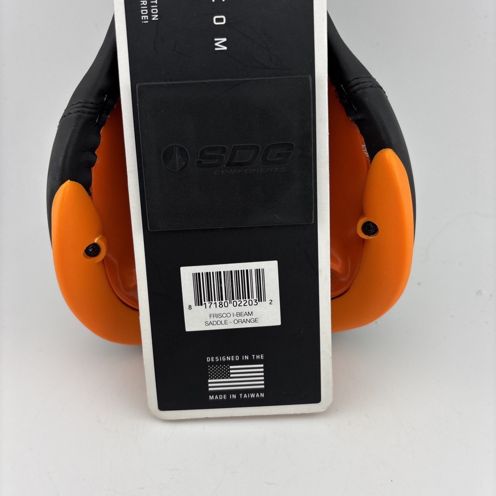 deity Frisco I- Beam Saddle Orange