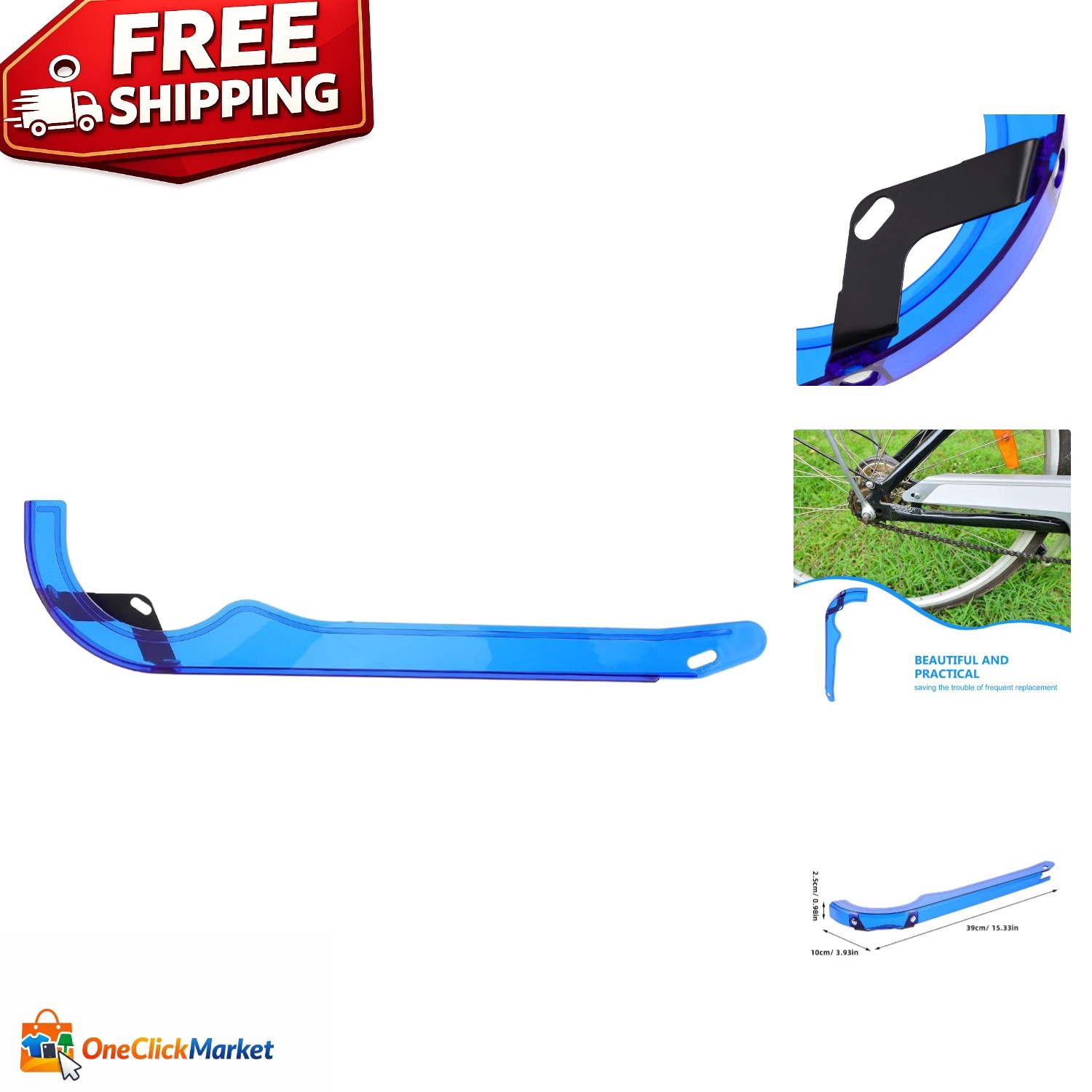 Effective Oil Protection Bicycle Chain Guard – Easy to Install & Travel Friendly