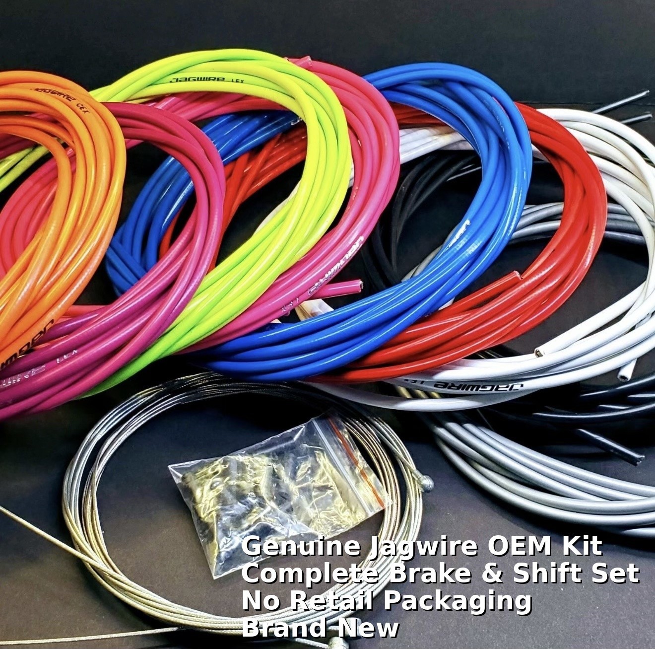 Jagwire Universal Cable Housing Kit Brake & Shift OEM Complete MTB Road PRO Bike