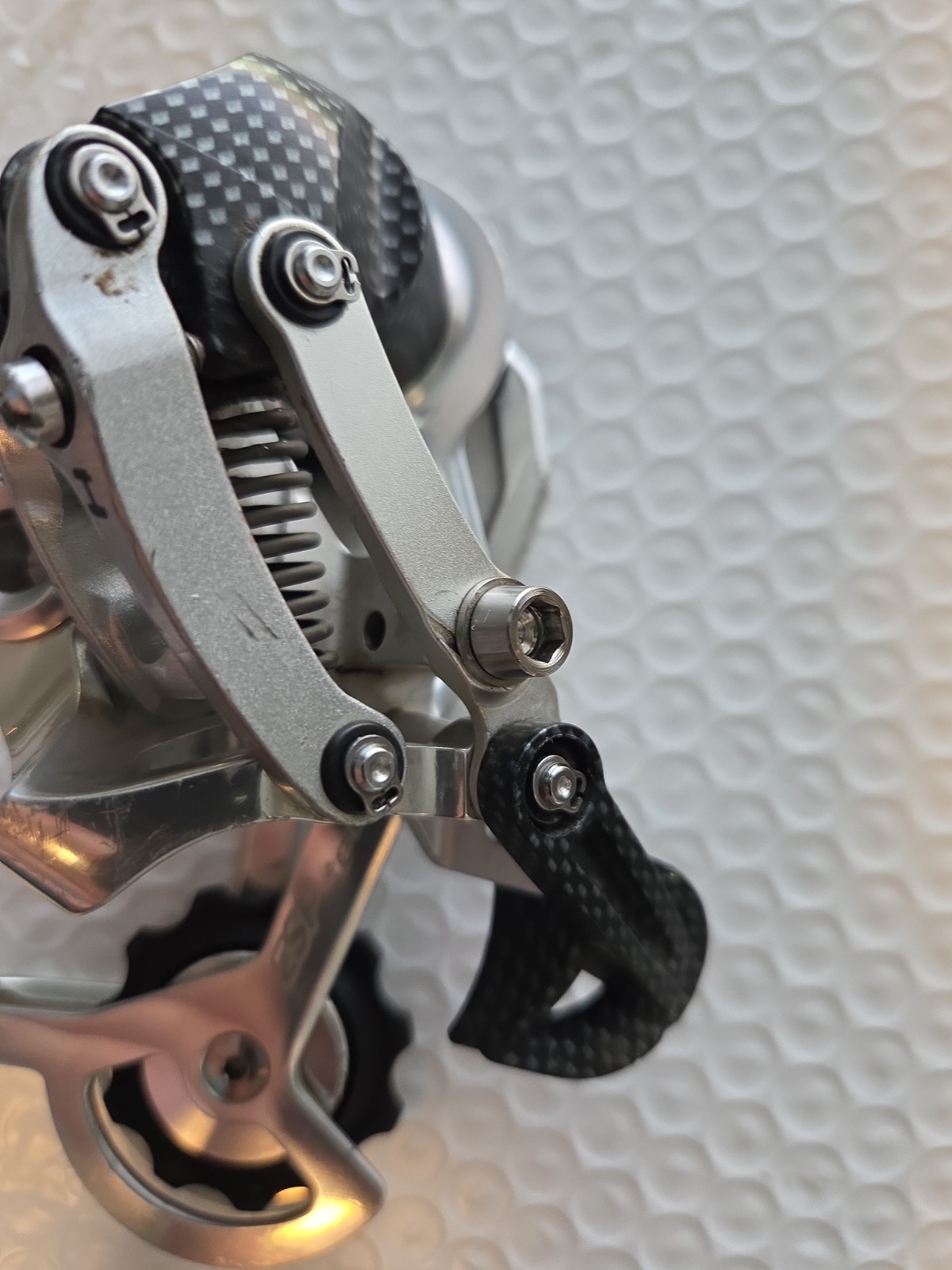 SRAM X-0 Rear Derailleur carbon long cage ESP Technology SRD And Shifters VGC