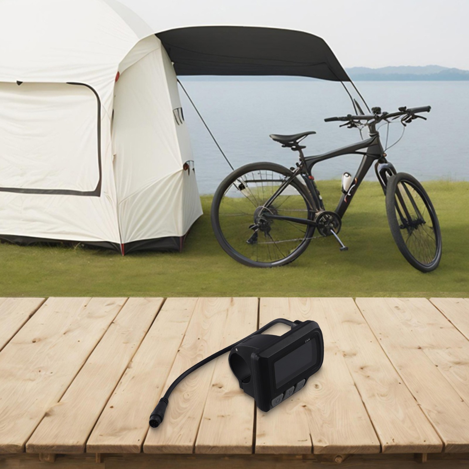 User Friendly LCD Screen for E Bike Applications at Voltage Levels of up to 48