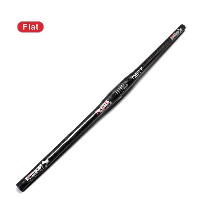 Race Face NEXT 3K Carbon Handlebar 31.8mm MTB Flat/Riser 600-760mm Glossy Finish
