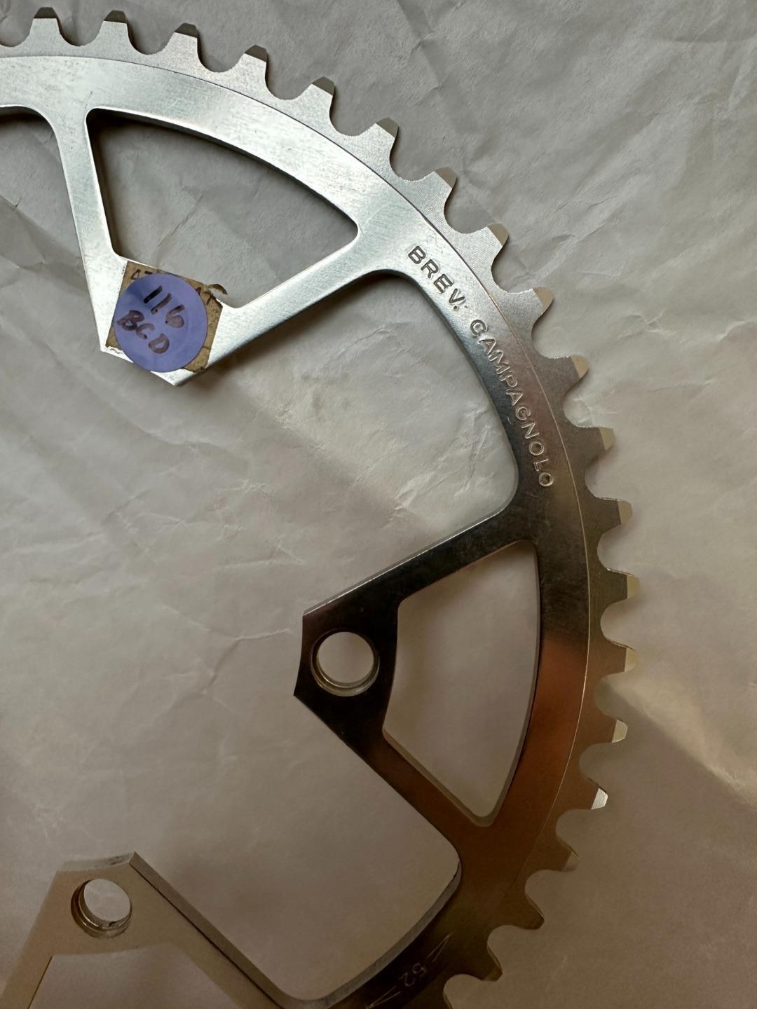 NOS Campagnolo Victory Triomphe 116mm 52 tooth road CHAINRING # 10