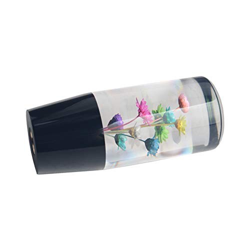 JDM 10CM Real Flowers Shift Knob – Durable Acrylic Shift for Gears