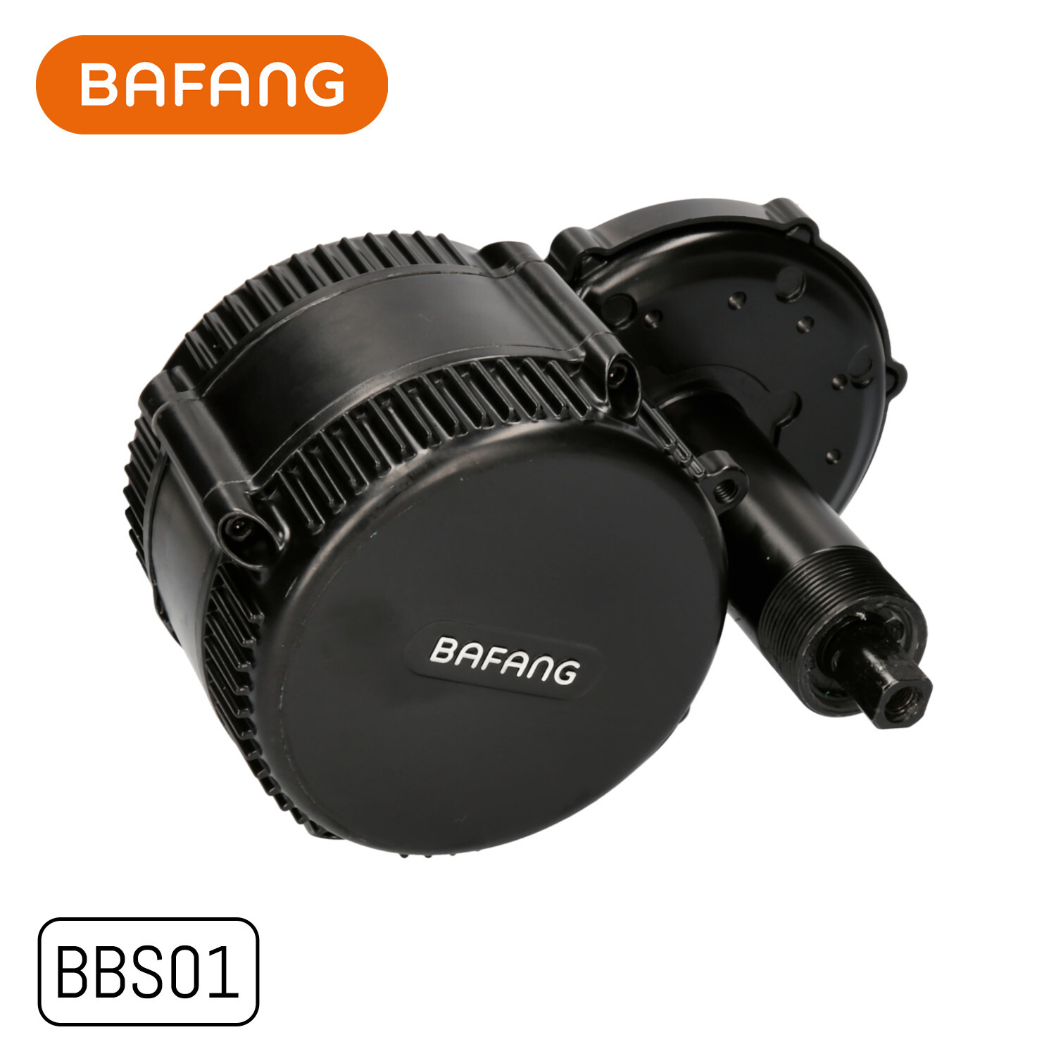 Bafang | BBS01 G340 Mittelmotor ohne Zubehör, 36V 48V 250W 350W, Schwarz