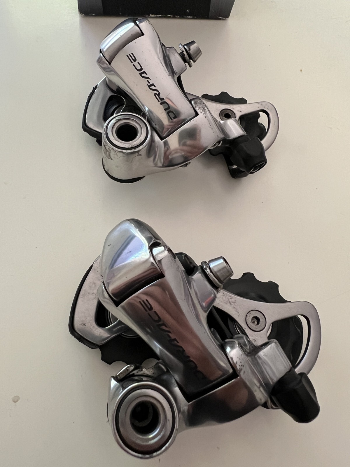 Two (2) SHIMANO DURA ACE 7800 10 SPEED REAR DERAILLEURS – SHORT CAGE