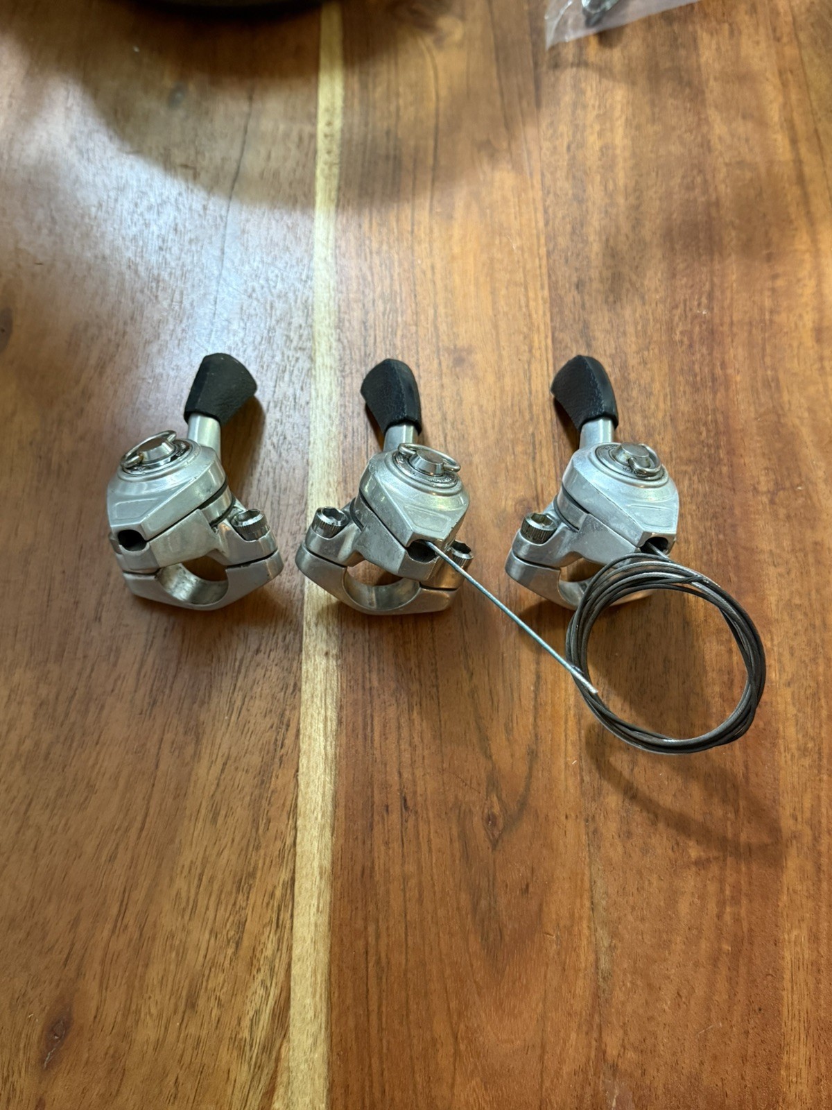 Vintage Shimano Deerhead Thumb Shifters Left/Front Lever M700 Deore XT Thumbie