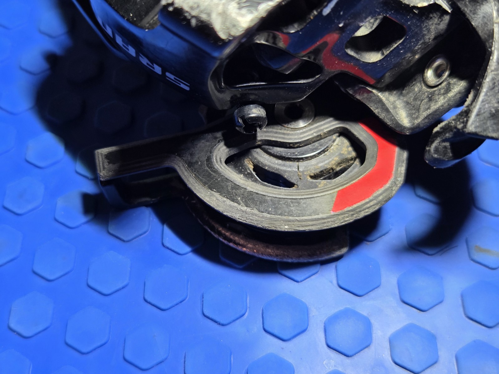 Sram X0 10 Speed Shifter And Carbon Short Cage Derailleur