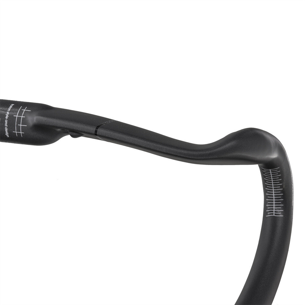 Carbon Fiber Drop Bar Aero Bar Road Bike Handlebar 31.8*380/400/420/440mm Matte