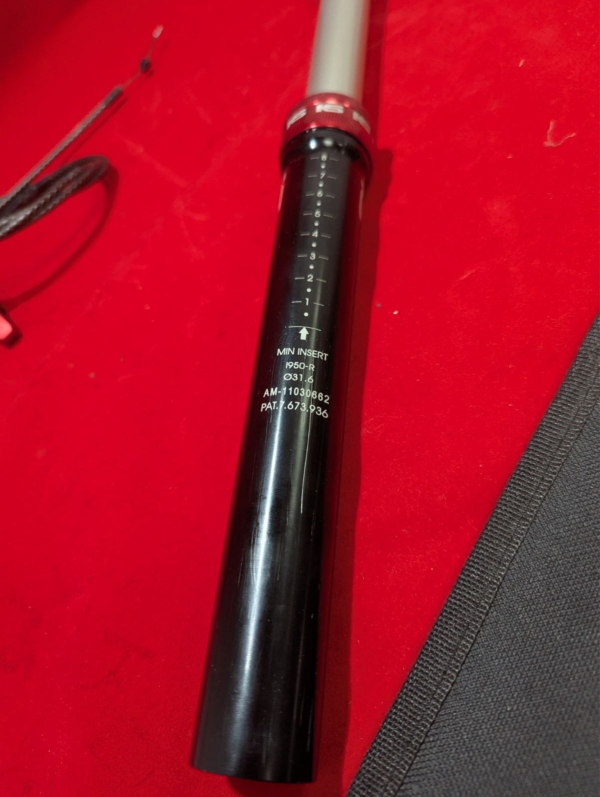 Kind Shock KS I900-r 31.6 With Cable And Remote Dropper Seatpost Travel