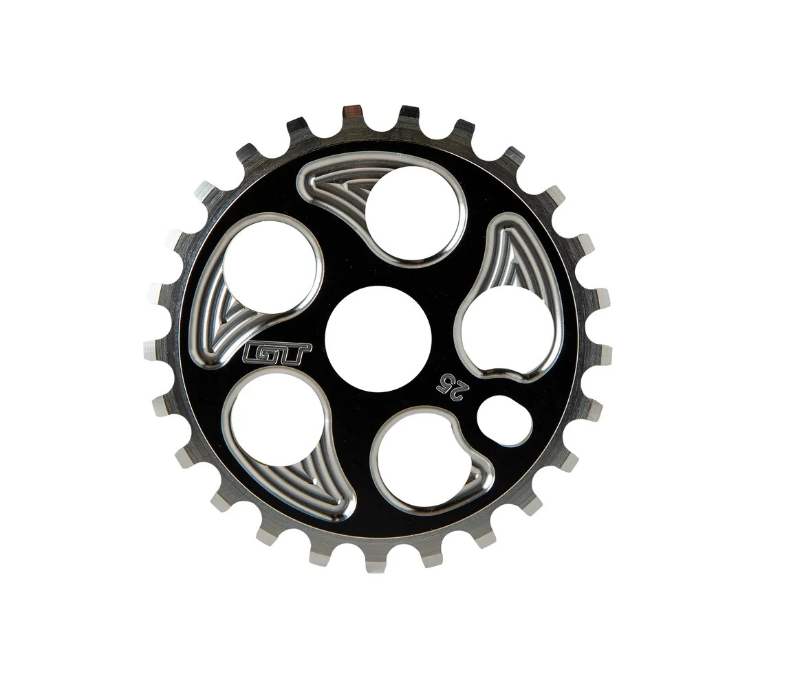GT Overdrive 25t, 28t, 33t, 36t BMX Sprocket 6061 Aluminum