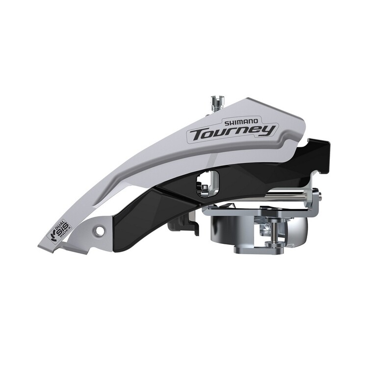 Shimano Tourney FD-TY600 Front Derailleur 6/7/8-Speed Triple Top Swing