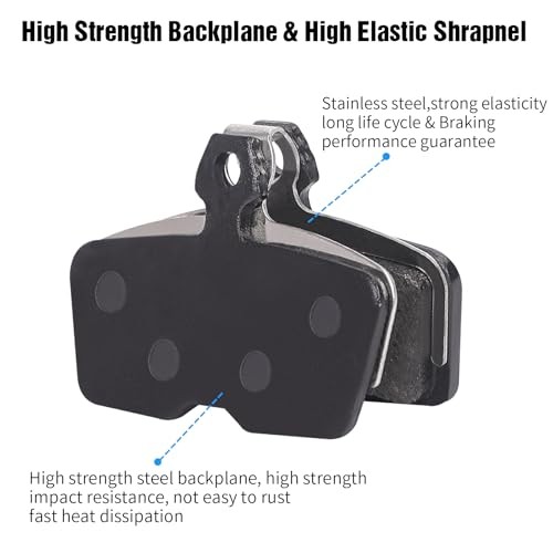 4-Piston MTB Bike Brake Pads Compatible with SRAM Code,Code R,Code RSC and