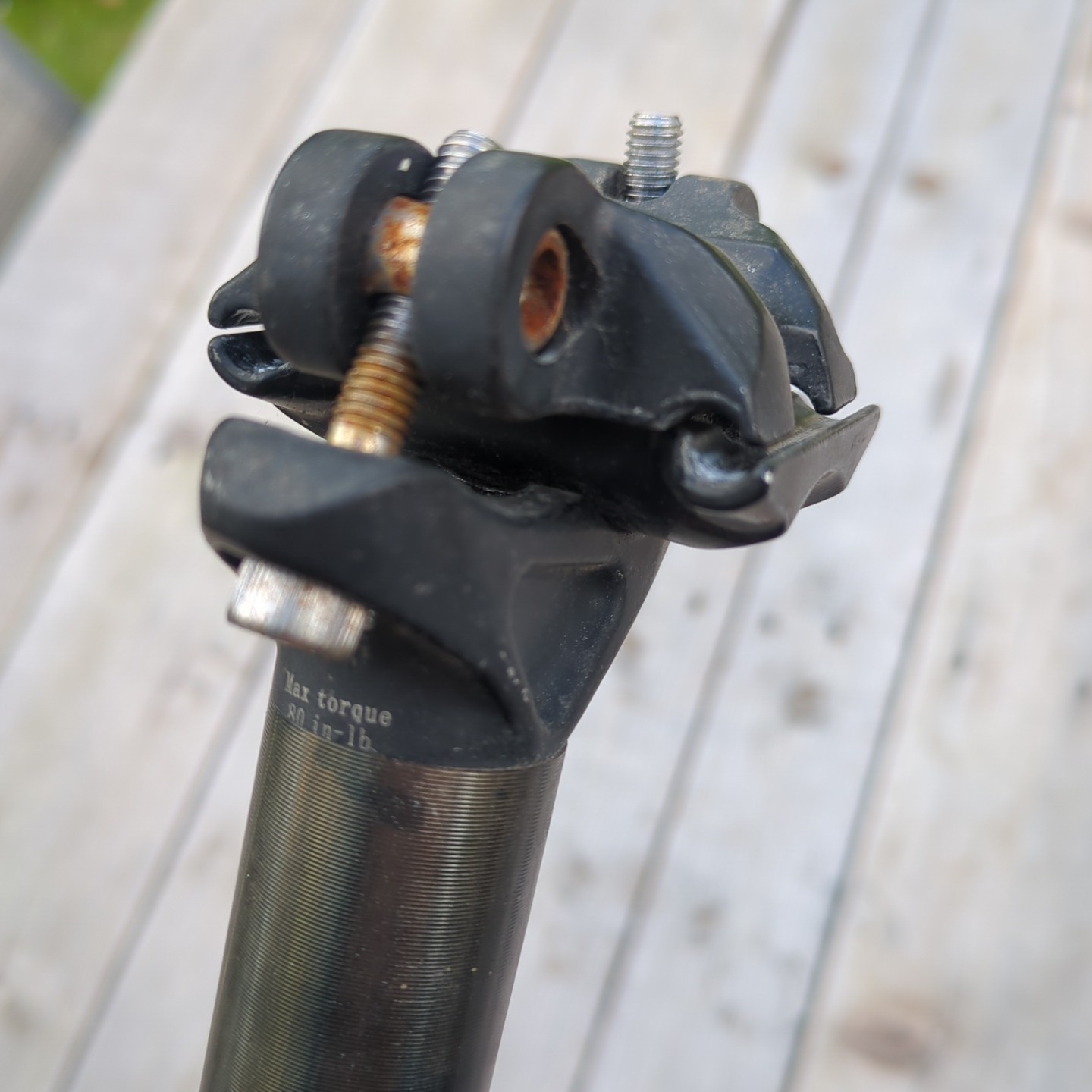 Promax – 27.2 – Aluminium Double Clamp Bike Seat Post