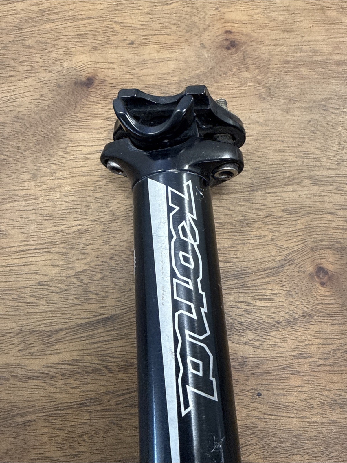 Kona Mountain Gravel Bike Seatpost 31.6mm 375mm Zero Setback Black