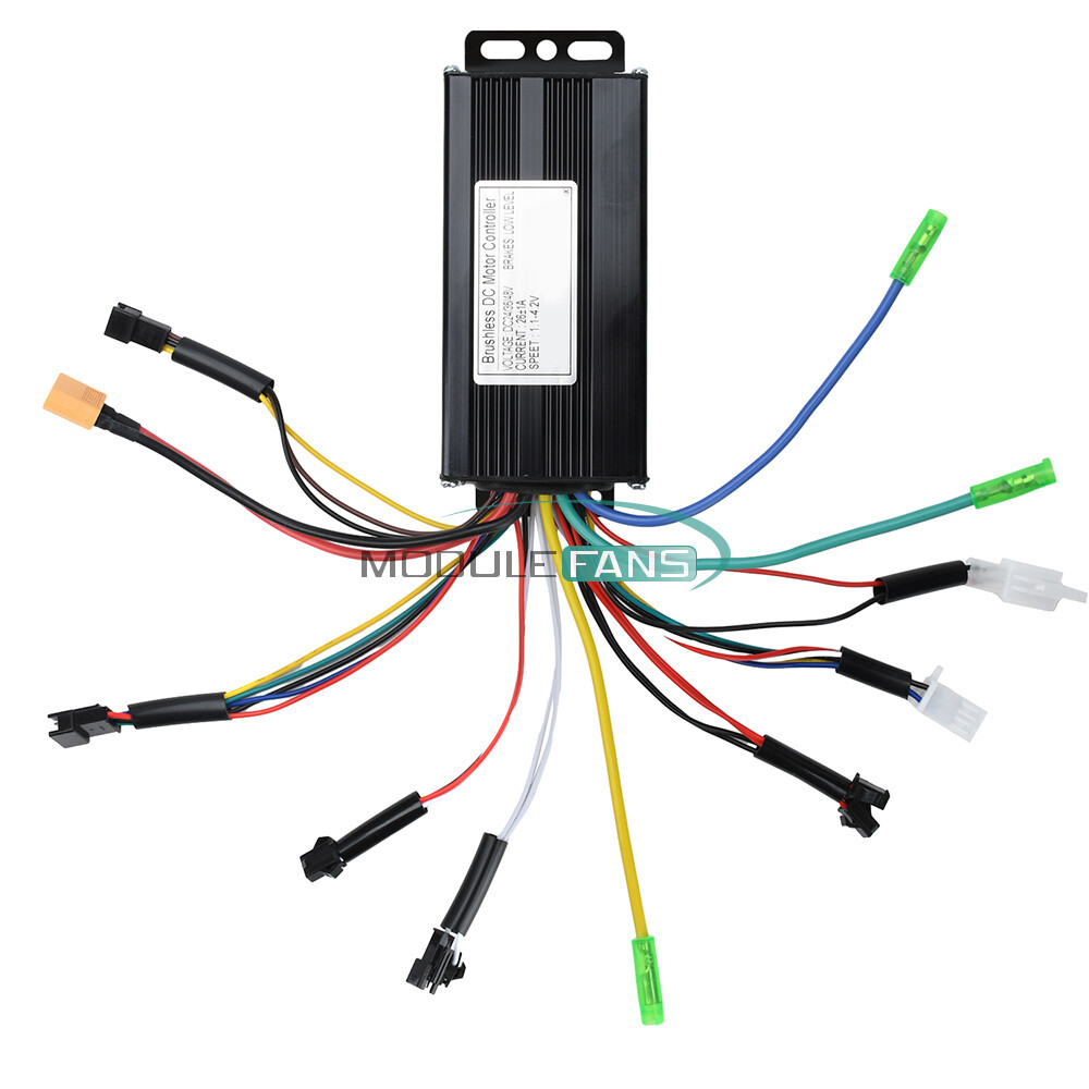 Brushless Controller 500-1500W 5000W Electric Bicycle Controller 36V48V60V64V72V
