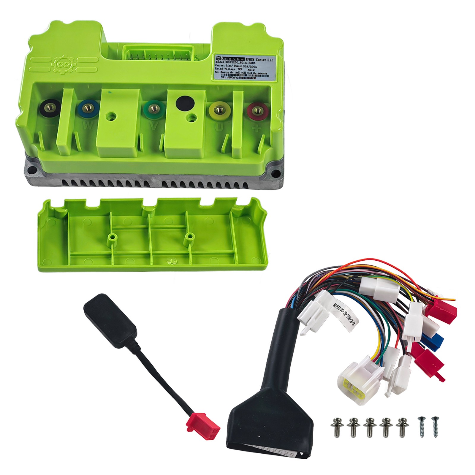 For Fardriver ND72200 72V 5000W BLDC Programmable E-Bike Motor Controller