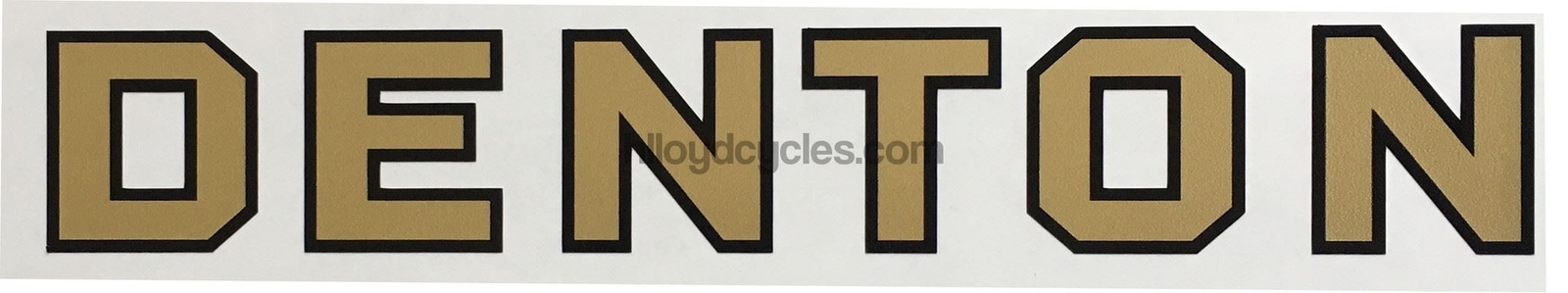 DENTON Downtube decal