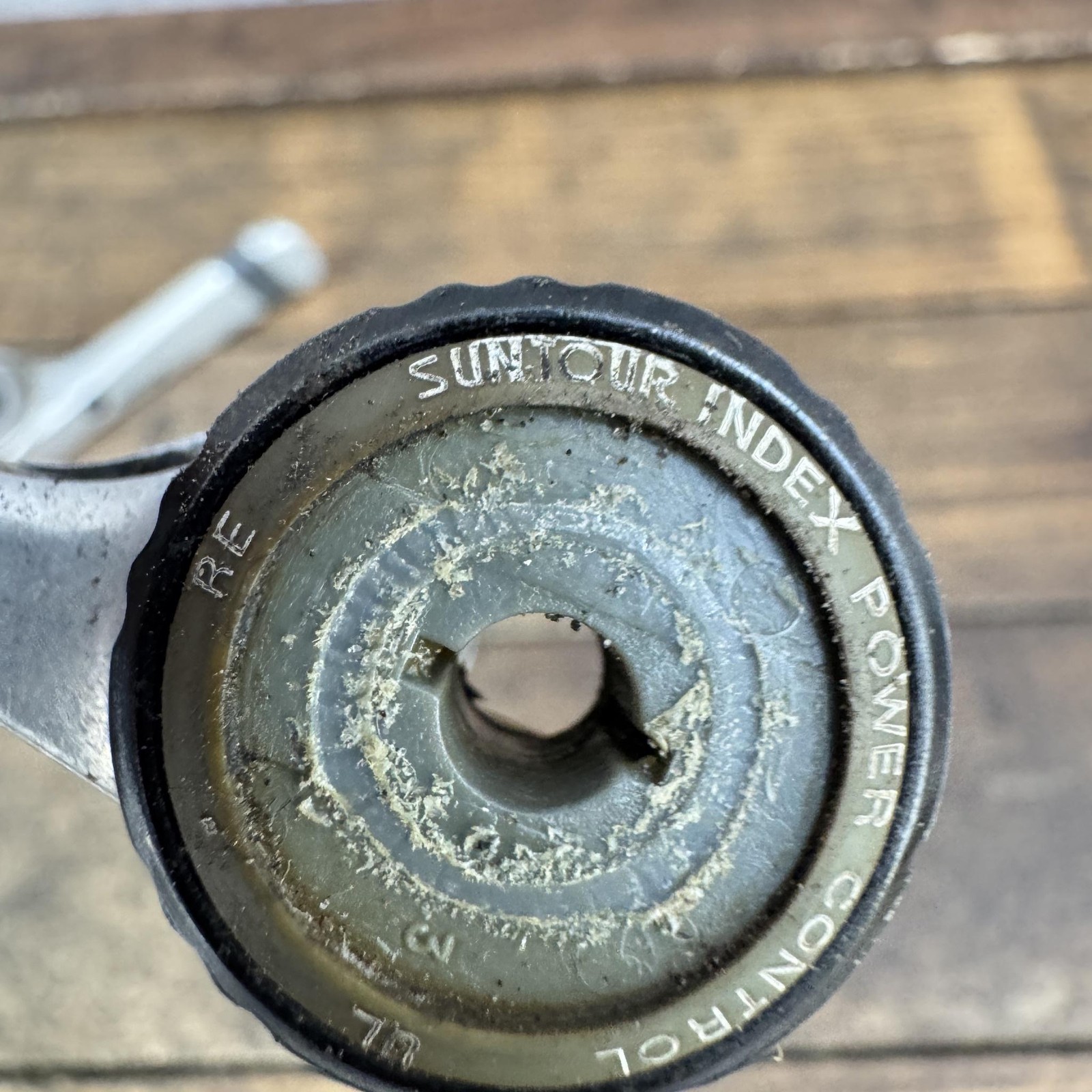 Vintage SunTour Index Power Control Down Tube Shifter Set 6 Speed 6s Road Bike