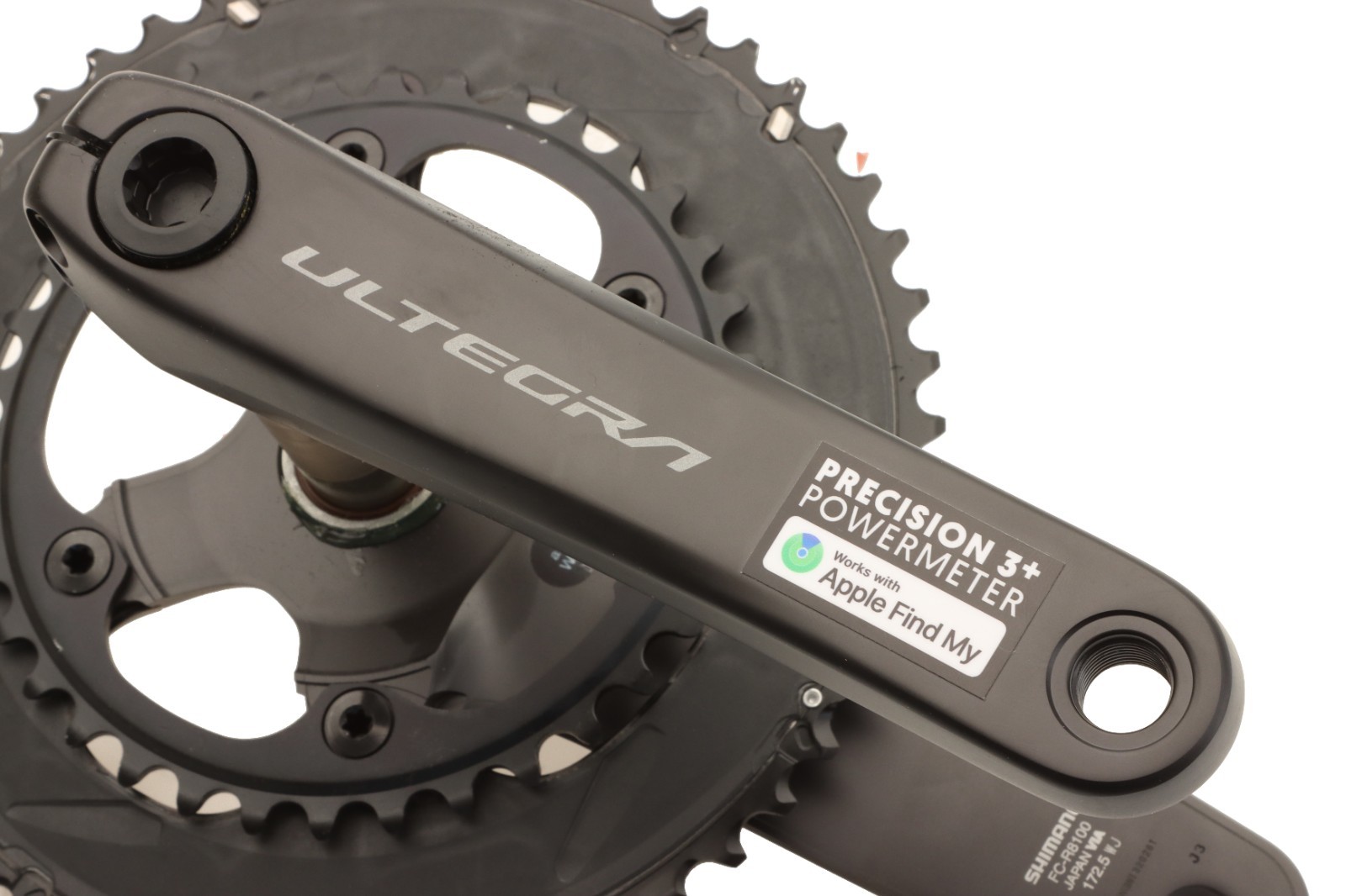Shimano Ultegra R8100 12s Crankset 52/36t x 172.5 w/4iiii POWER MET NEW Takeoff