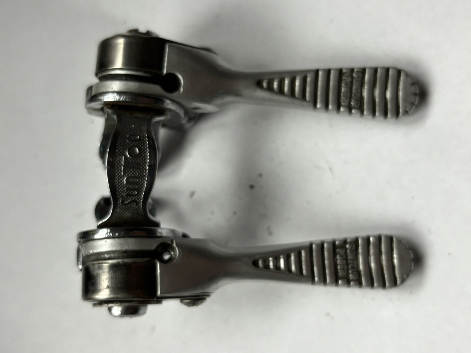 SunTour LD-1500 POWER SHIFTER Ratcheting Downtube Shifter Set EXC