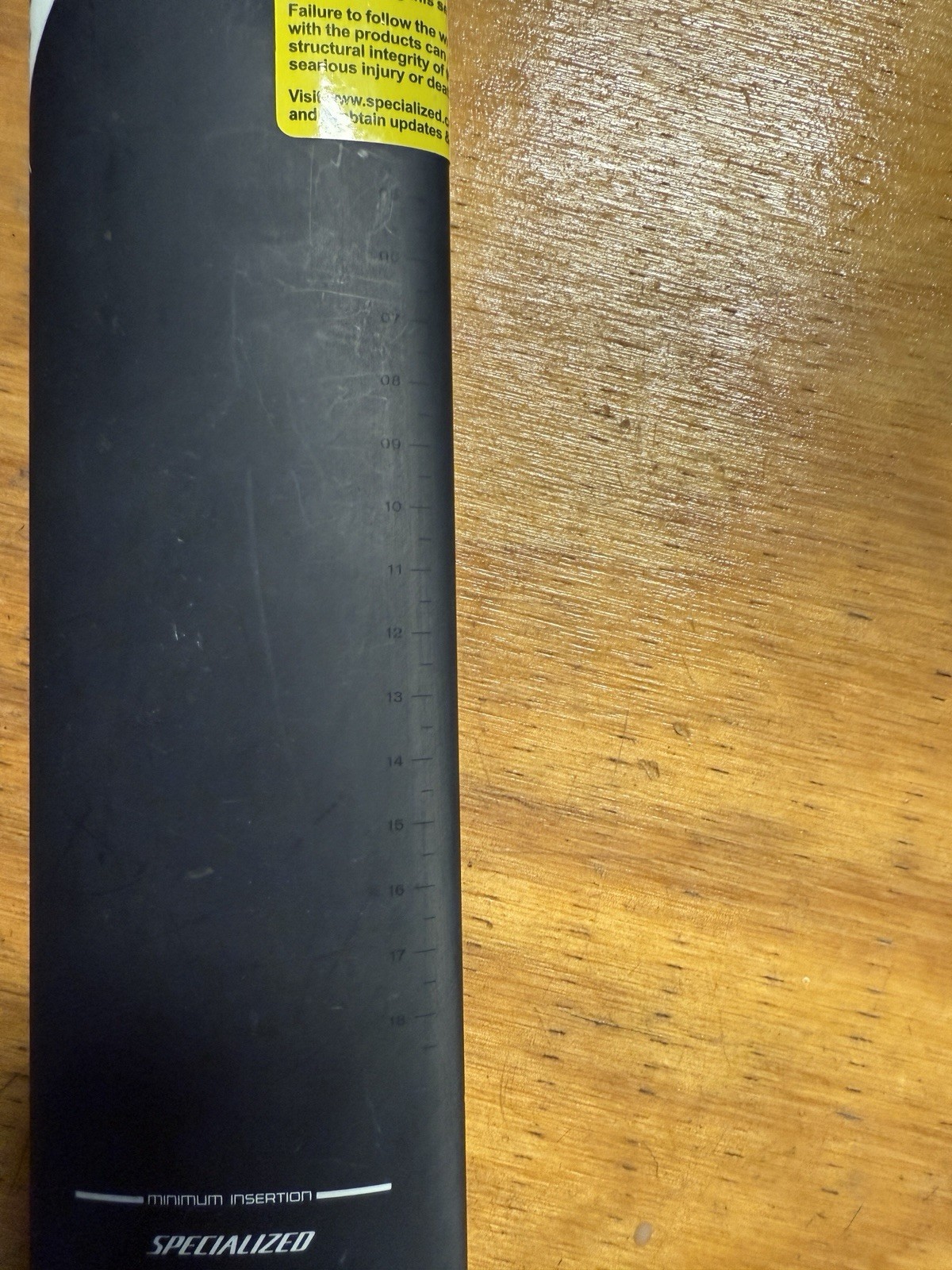 Specialized Shiv Module Aero, FACT Carbon, +/-37.5mm 350mm Seat Post – USED