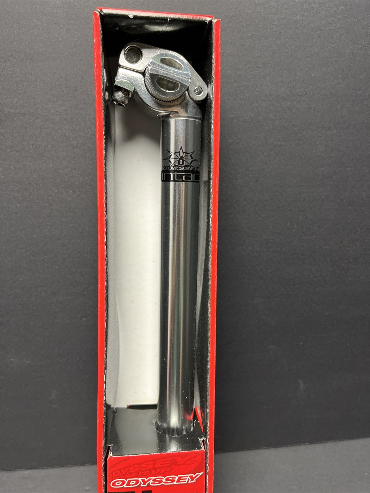 NOS Odyssey Intac 26.2mm X 350mm Alloy Railed BMX Mtb Seat Post Fit: GT Redline