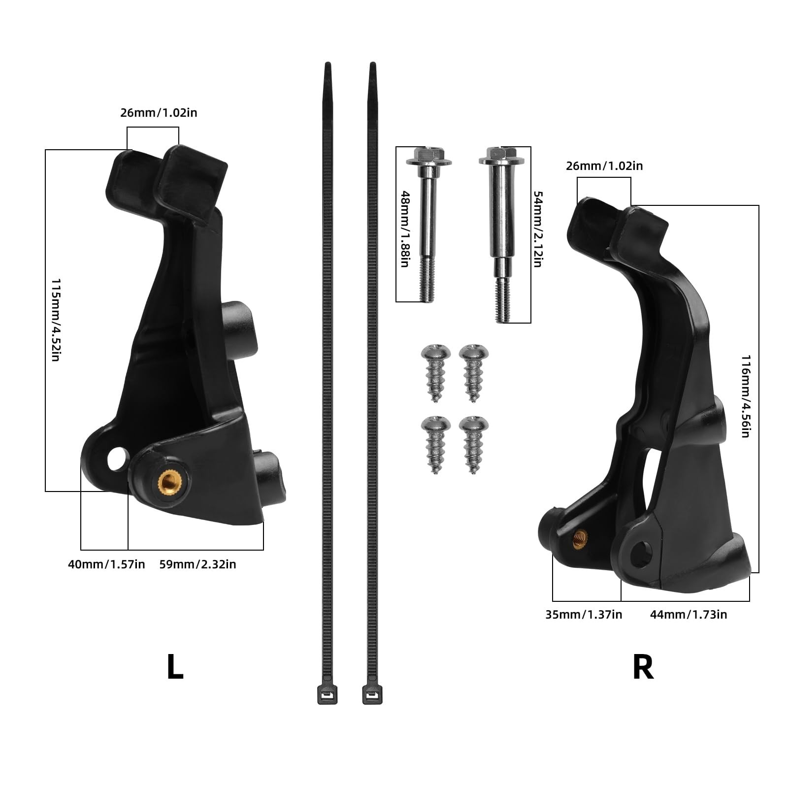 Universal Dirt Bike Handguards Motorcycle Hand Guards Plastic Bracket for SX …